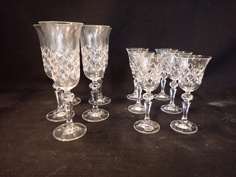 5+6 KRISTALLGLAS Bohemia
