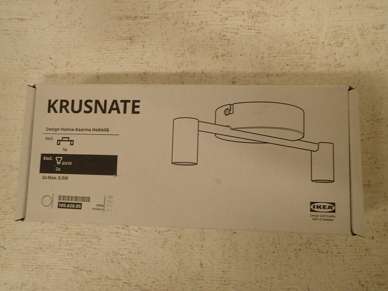 Ljusarmatur i förp,m "Krusnate"