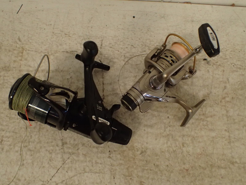 2st fiskerullar Penax PXL100,Baitrunner DL 6000RA