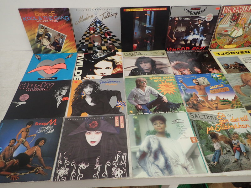 Vinylskivor LP o Singlar