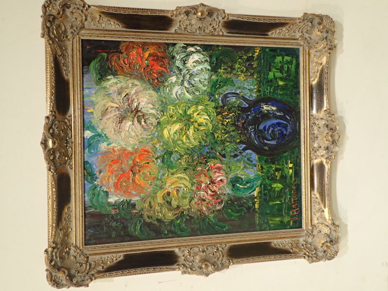 V.Aaltona   målning på duk     69x59cm