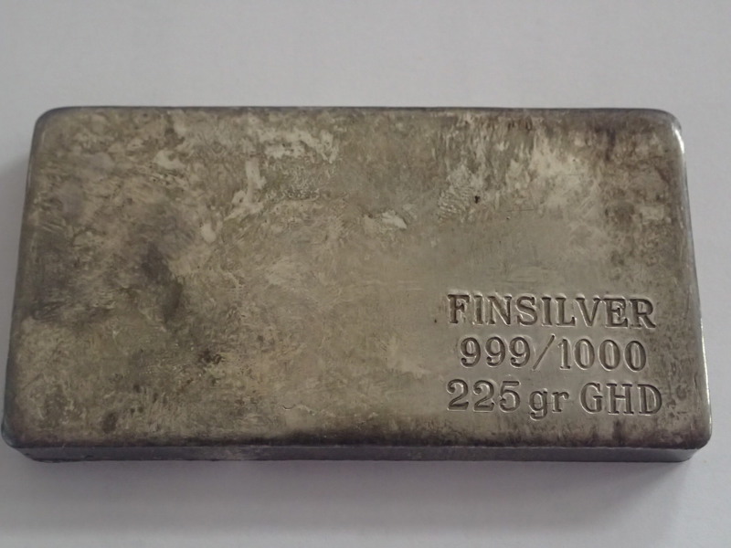Silvertacka   "Finsilver 999/1000  225gr