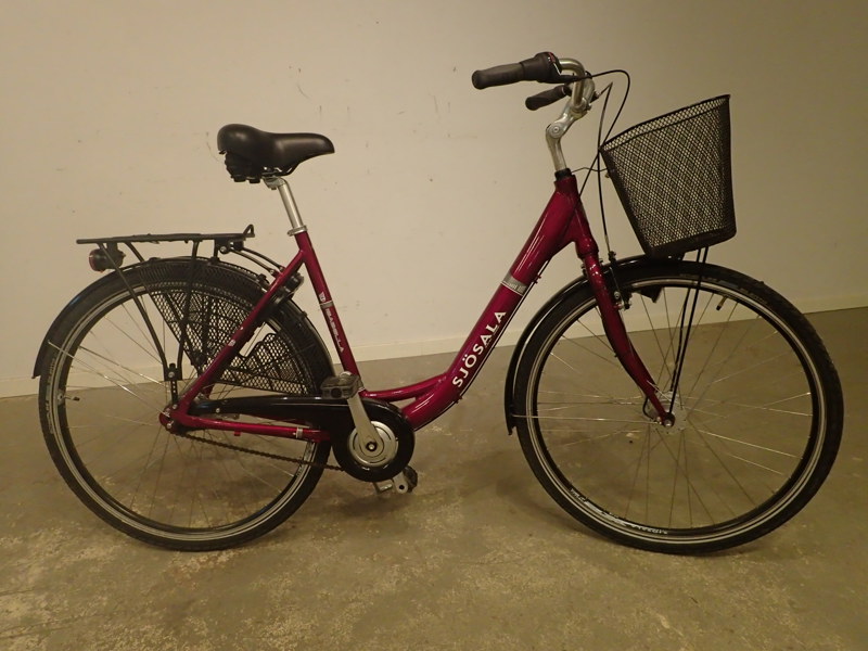 Cykel  "Sjösala med korg"  7vxl