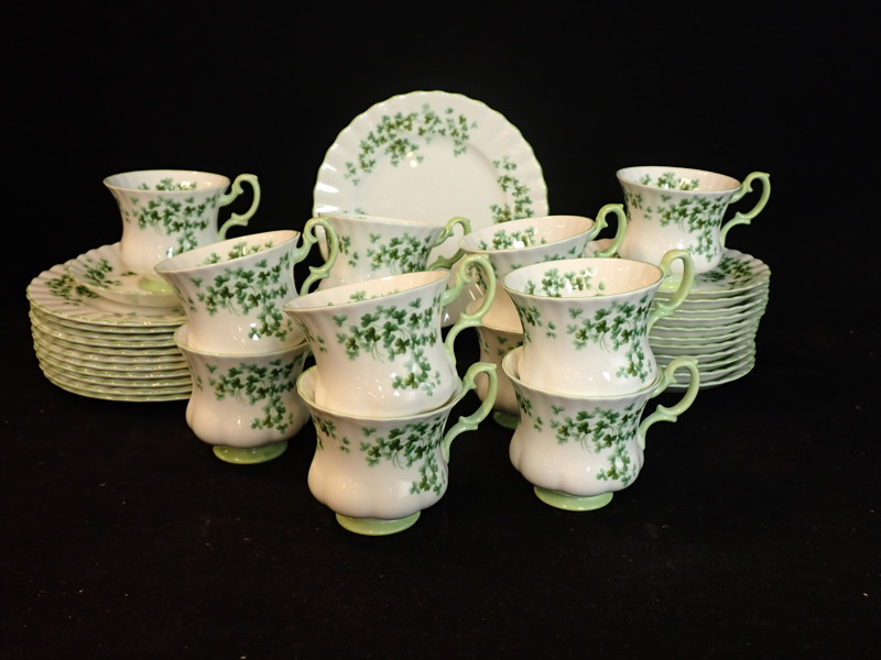 KAFFEGODS "Shamrock" Royal Albert, England