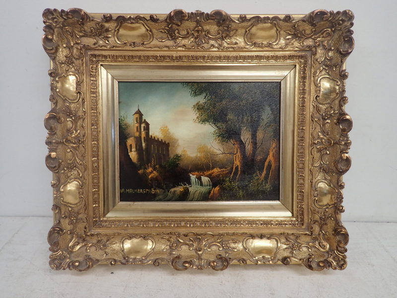 A.H. Malmeström  duk 28x39 bildyta