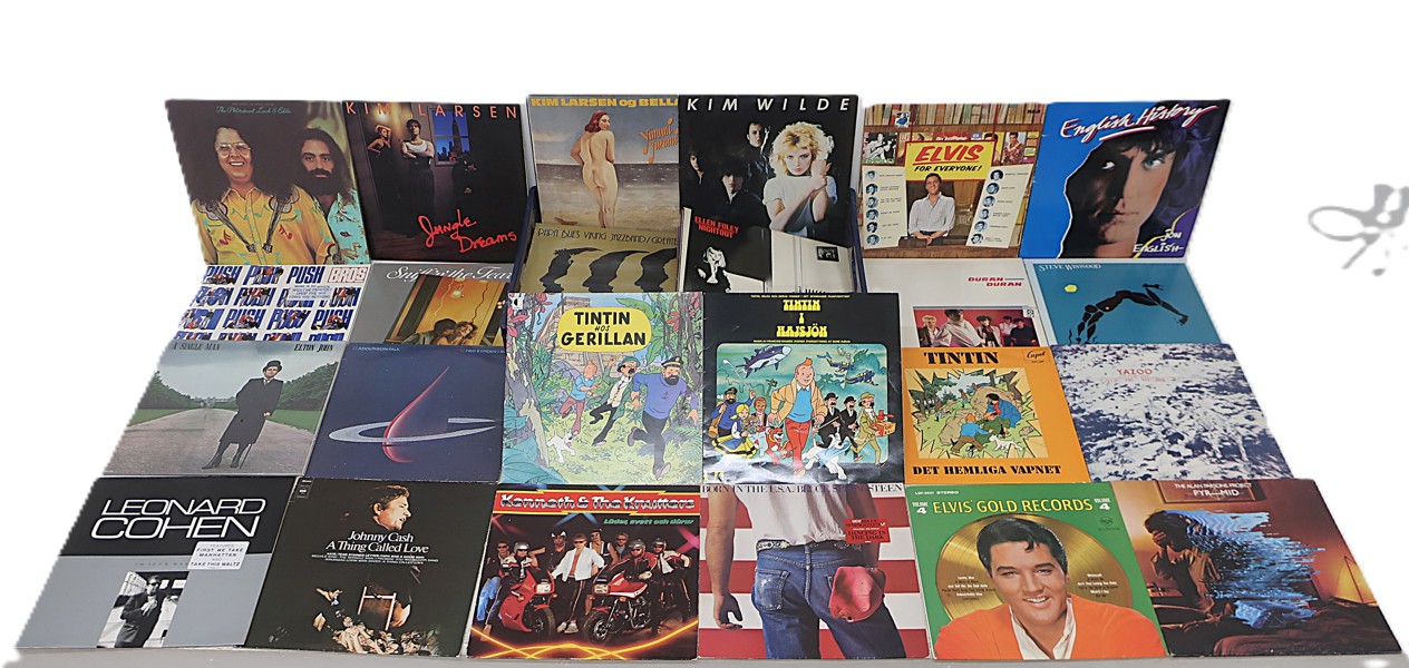 LP-SKIVOR 60st POP OCH ROCK