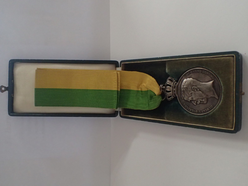 Silvermedalj K.Patriotiska sällskapet 1931