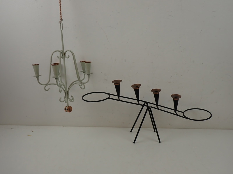 2 st LJUSSTAKAR, Gunnar Ander