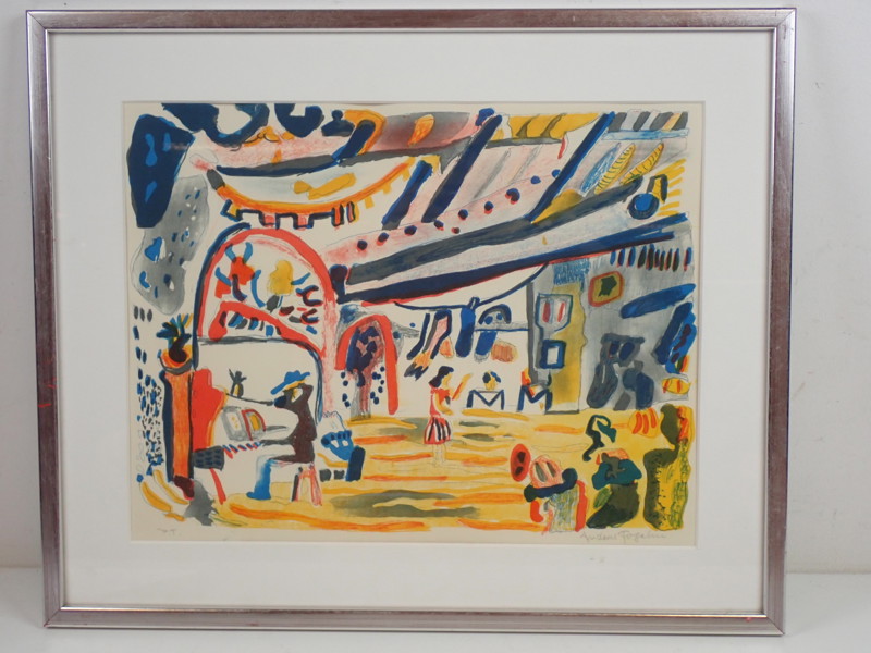 Anders Fogelin litografi