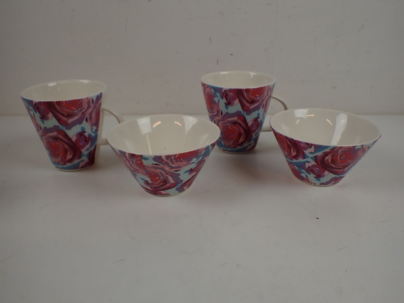 2 st MUGGAR + 2 st SKÅLAR "Koko" Arabia