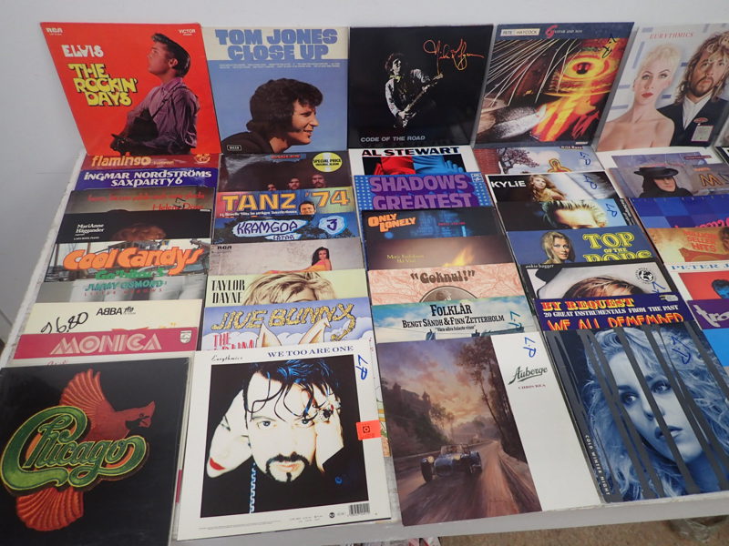 Vinylskivor 93st LP