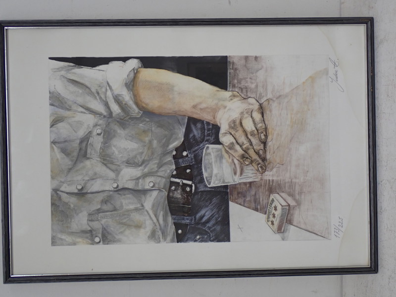 Jerker Andersson litografi, 173/225