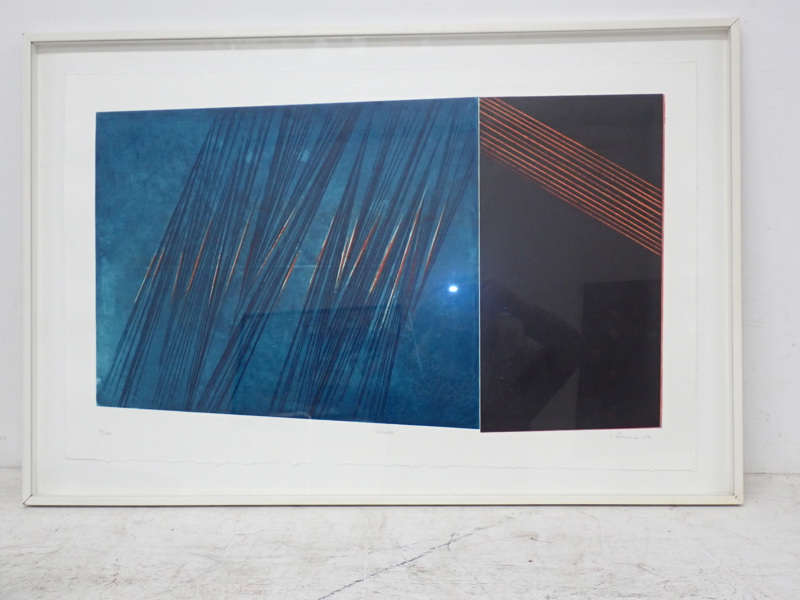 L. Ödmark, litografi "Jukebox" 31/100