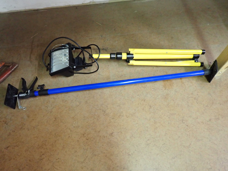 ARBETSBELYSNING + STÖTTA