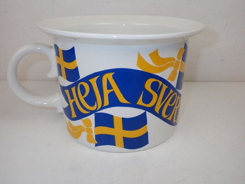 POTTA "Heja Sverige" M Hennix, Gustavsberg