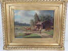 TAVLA P. Eskilson, 1800-tal, duk