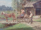TAVLA P. Eskilson, 1800-tal, duk