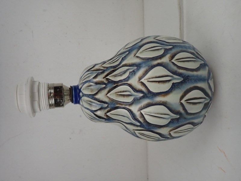 BORDSLAMPA i stengods, Gertrud Lönegren, Rörstrand