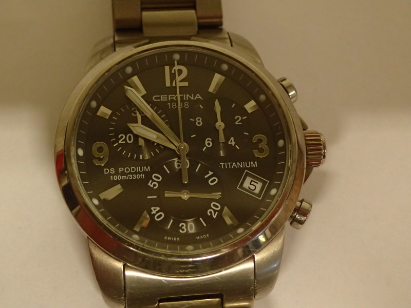 Armbandsur Certina Titanium crongraf