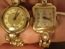2 armbandsur Dam i double,Certina,Technos Birka