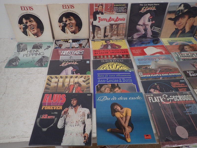 Vinylskivor LP ca.50st