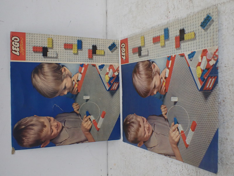 2 st Lego System med förpackning