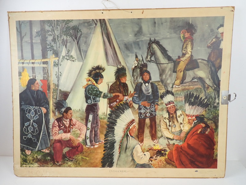 SKOLPLANCH "Indianer"