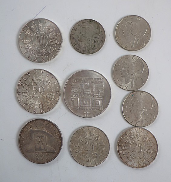 SILVERMYNT 10st. ÖSTERRIKE 140g