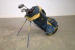 GOLFBAG MED KLUBBOR
