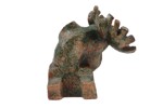 LARS PAGFELDT. FIGURIN "ÄLG" STENGODS 