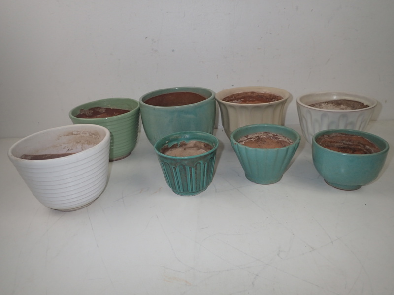 8st krukor    H:7-12cm