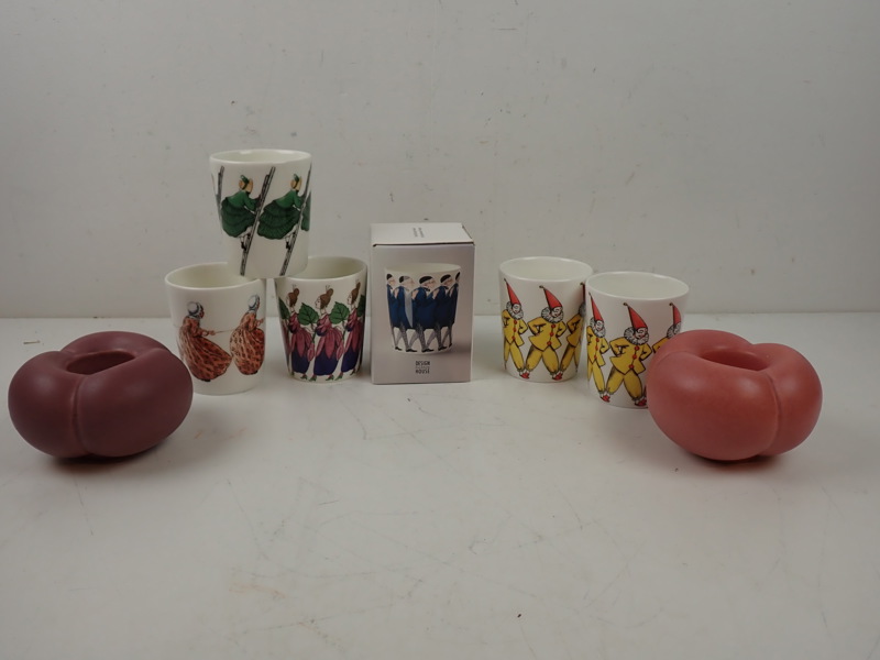 6 MUGGAR Designhouse Stockholm+Ljuslyktor Paradis