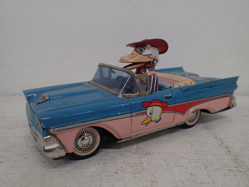 Plåtbil "Merry Duck" Japan L:20cm