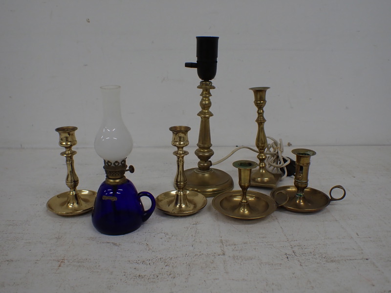 MÄSSINGSLJUSSTAKAR m m