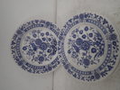 6st mattallrikar "Nanking" Staffordshire