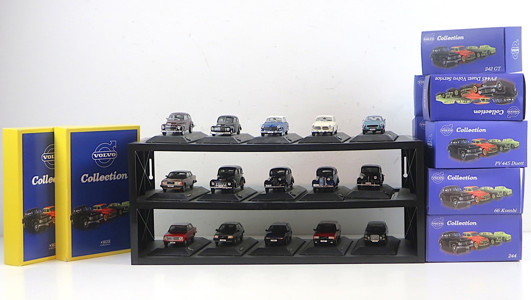 MODELLBILAR. 15st VOLVO COLLECTION. ATLAS