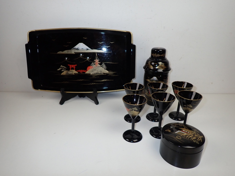 DRINKSET Japan i plast
