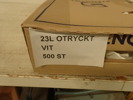 Plastkassar  23L    500st