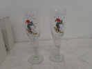 12 vinglas o 2 ölglas med tomtedekor Rolf Lidberg