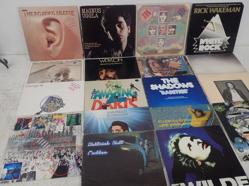 Vinylskivor  LP  18st