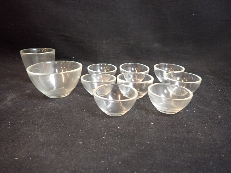 10 st Små SKÅLAR "Fuga" Orrefors