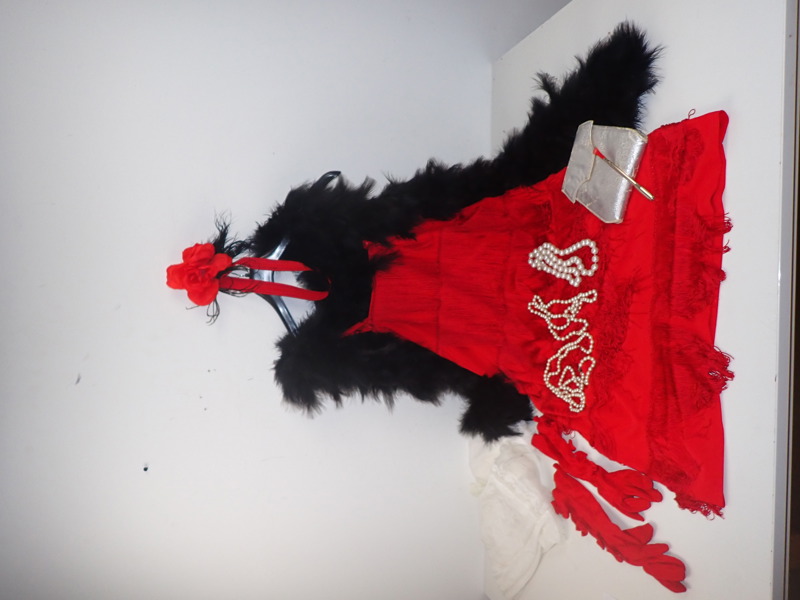 KLÄNNING med tillbehör