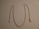 Halskedja  18k    vikt:2,6gr