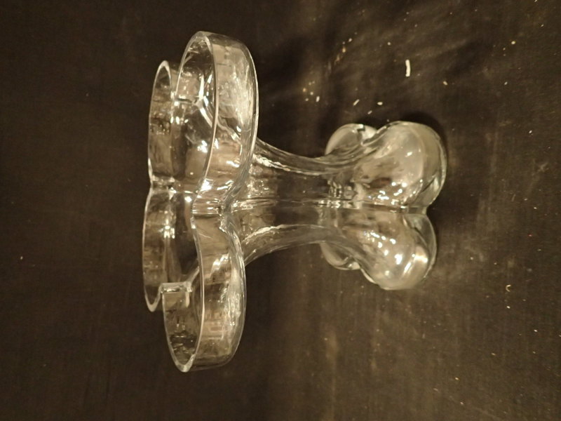 Glasvas "Onnenlehti" Helena Tynell Riihimäen Lasi