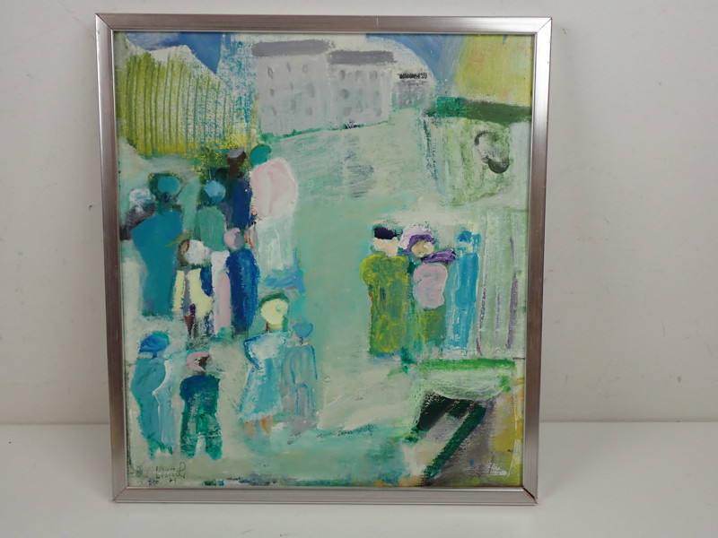 Inga-Lisa Lindblad "På väg till nya bostadsområden"