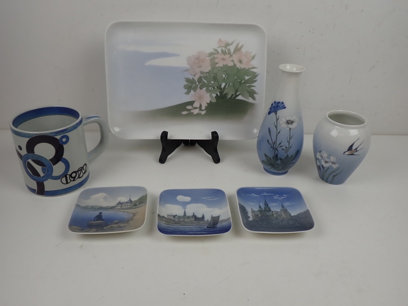 7 delar Royal Copenhagen