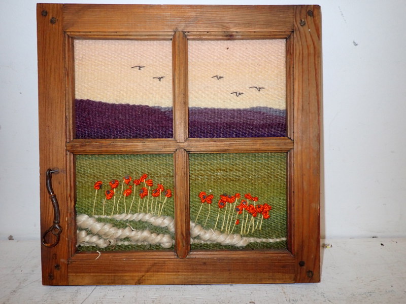 TEXTILTAVLA "Vallmo" Christine Tallberg