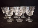 6 st KRISTALLGLAS