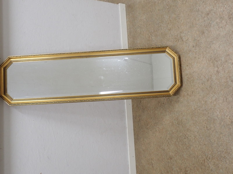 SPEGEL med slipat glas