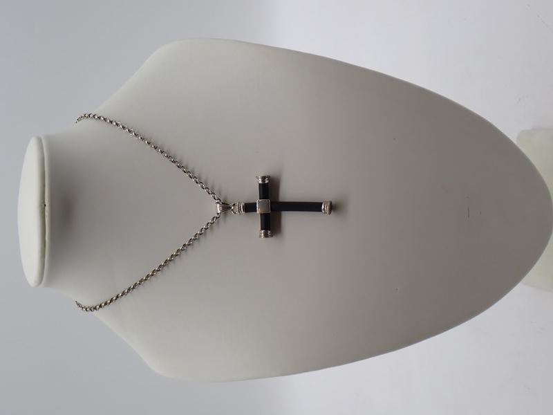 HALSBAND i Silver + KORS delvis Silver